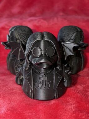 Ozzy Osbourne Duck Figurine